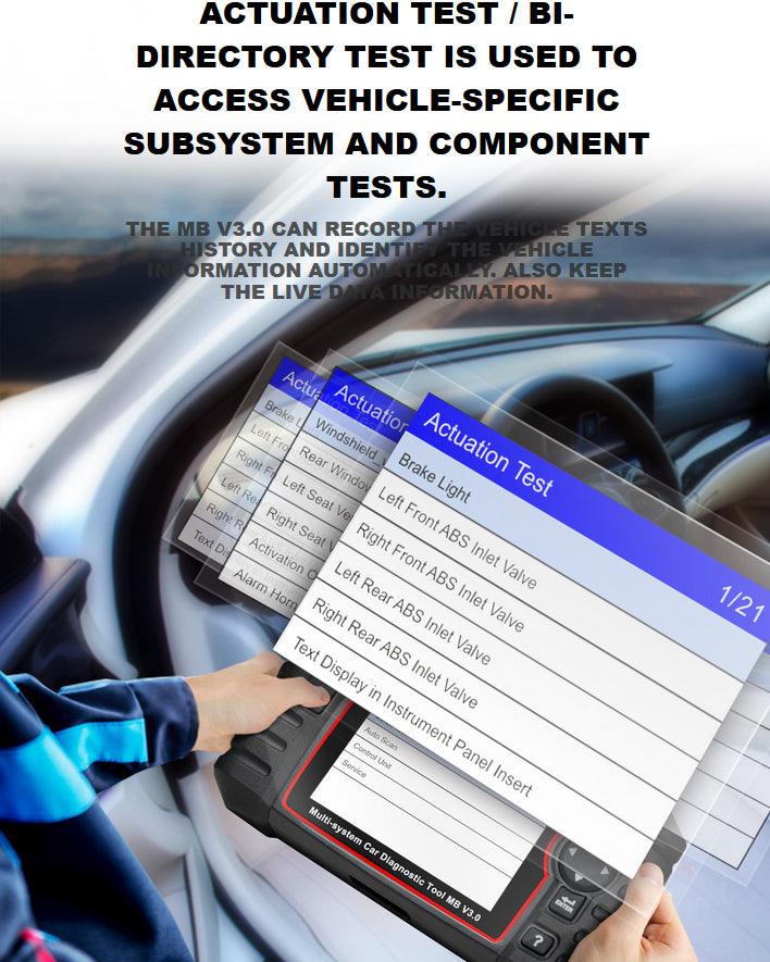 iCarsoft MB V3.0 Benz/Sprinter/Smart Diagnostic Scan Tool - Stahlcar Scan Tools