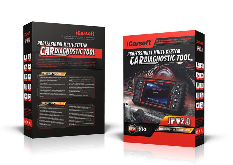 iCarsoft JP V2.0 Japanese Vehicle Scan tool - Stahlcar Scan Tools