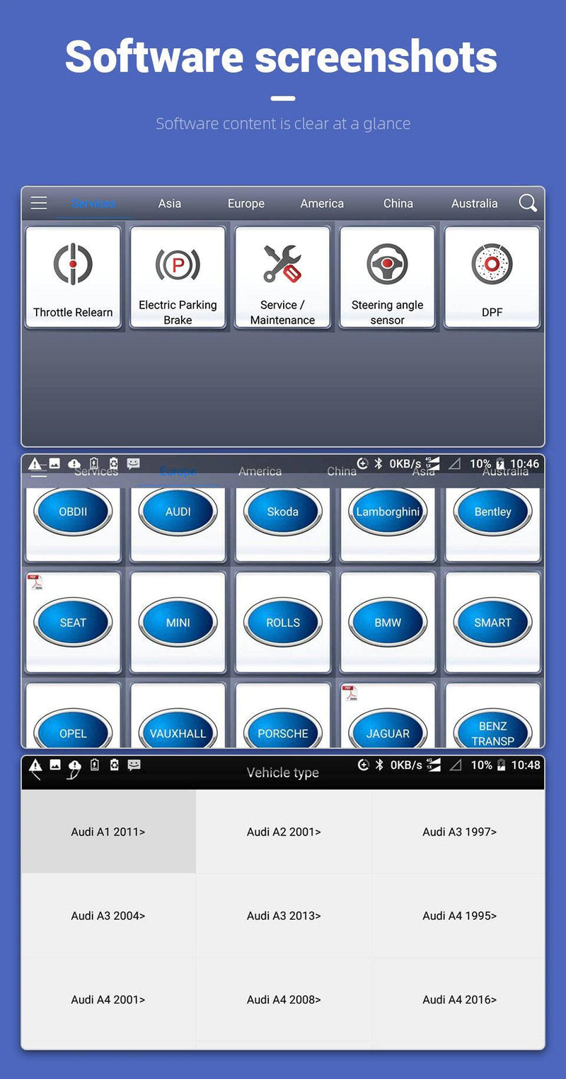 Xtool A30 All Systems Scan Tool for Android/iOS - Stahlcar Scan Tools