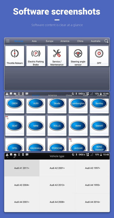 Xtool A30 All Systems Scan Tool for Android/iOS - Stahlcar Scan Tools